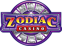 Zodiac Casinon logo ja horoskooppimerkit