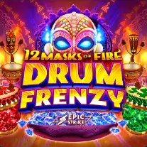 12 Masks of Fire Drum Frenzy